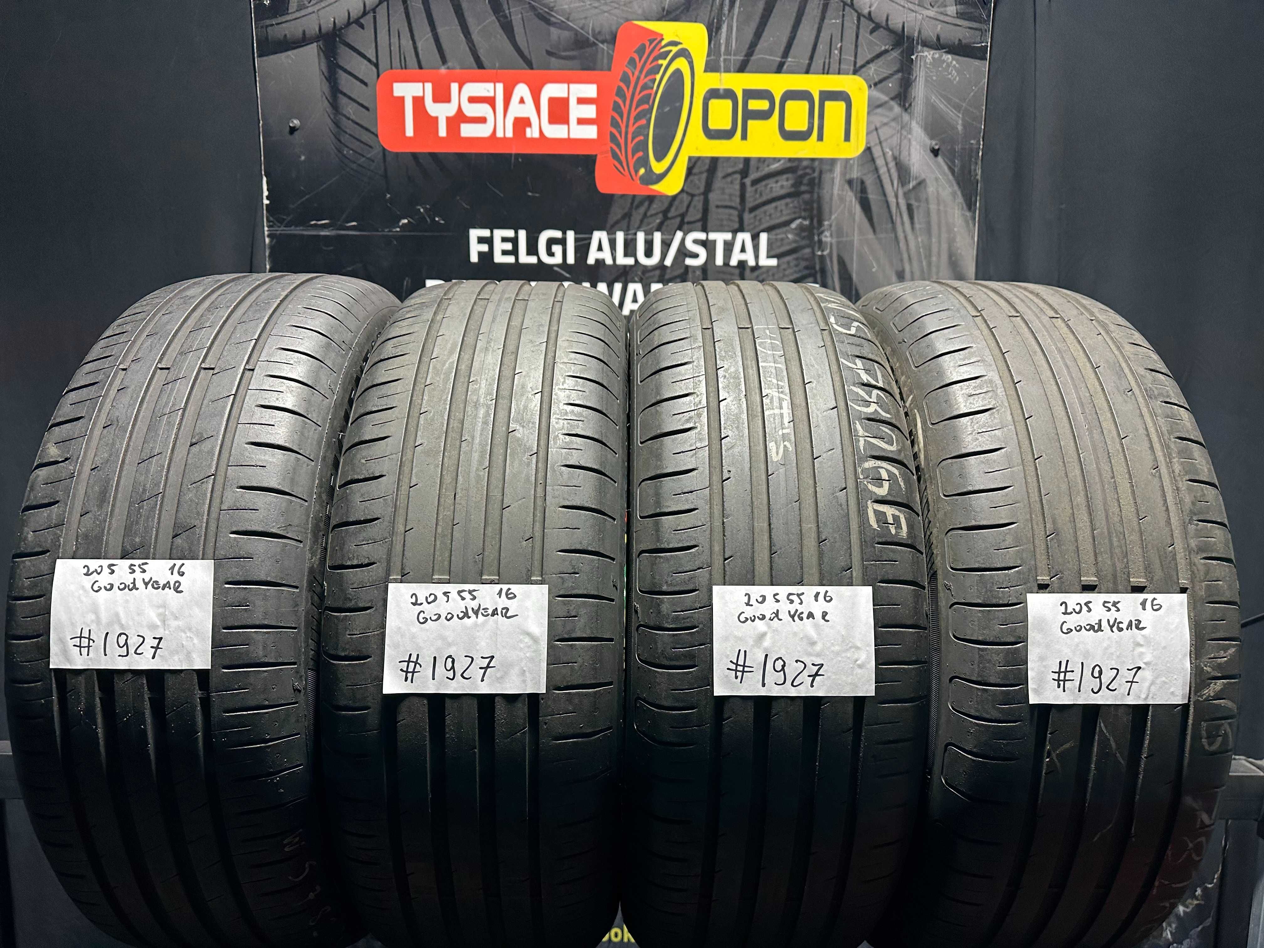 Opony Letnie 205/55/16 GOODYEAR EFFICIENT KOMPLET #1927