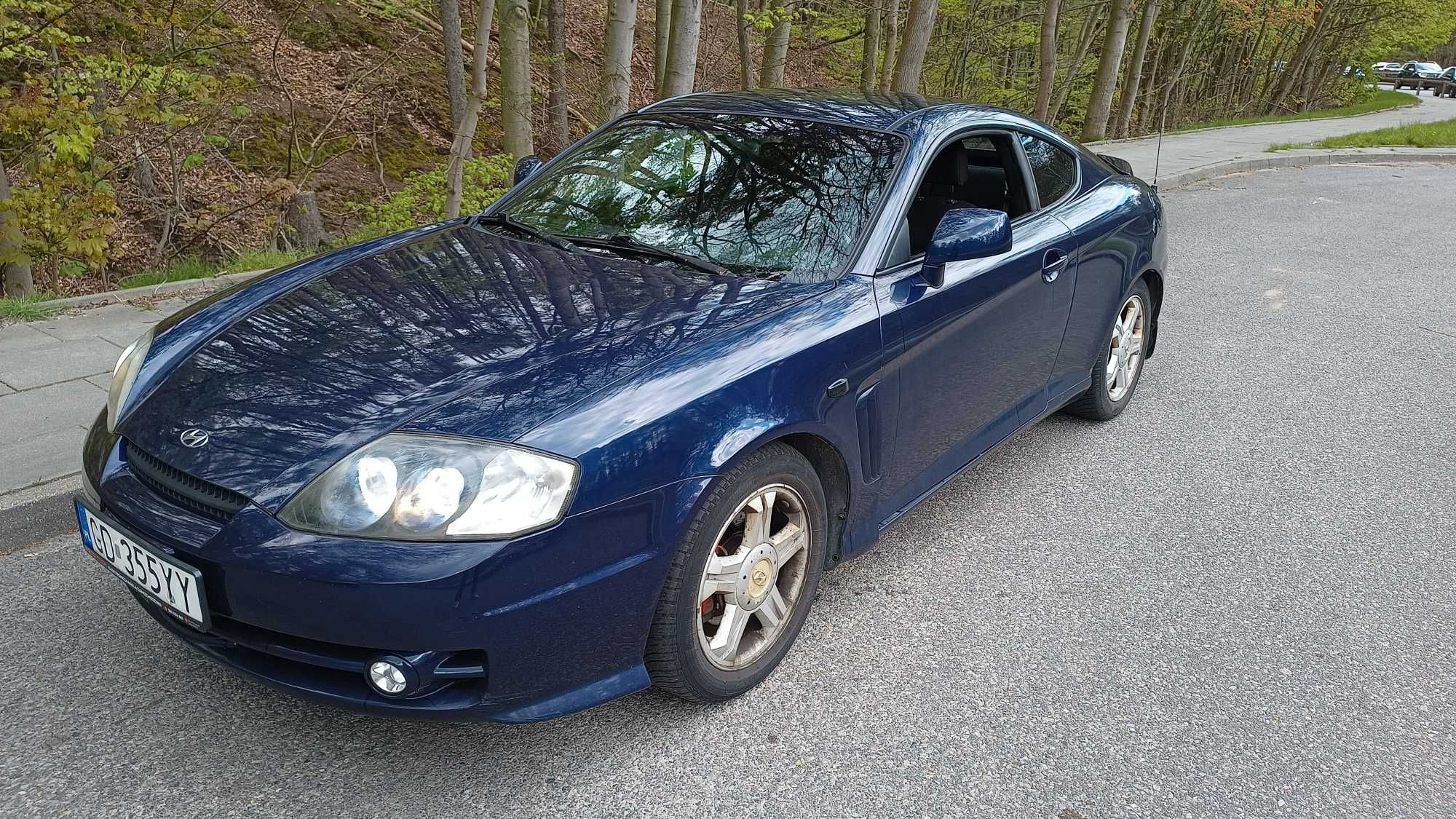 Hyundai Coupe GK 2.7 V6 LPG  255kkm  AT Automat, prywatny jeżdżony