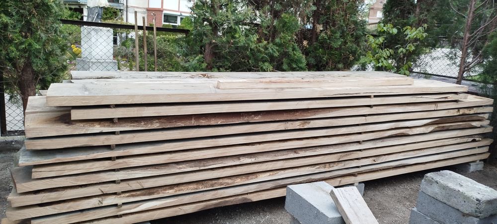 Sprzedam deski dębowe sezonowane