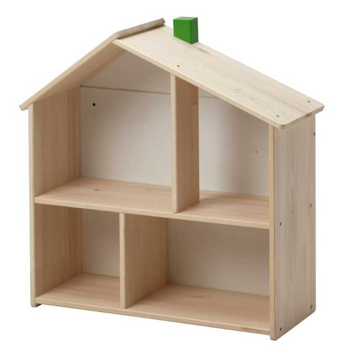 FLISAT - Casa de bonecas/estante de parede