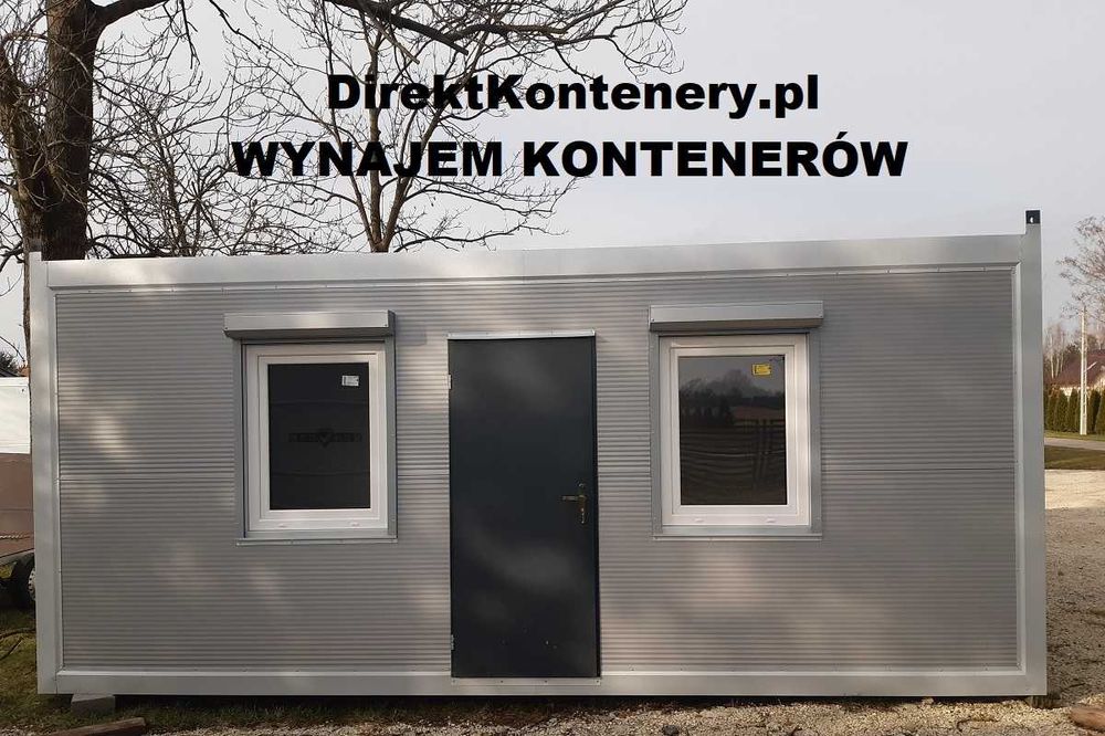 WYNAJEM kontenerów biurowych socjalnych Warszawa i okolice