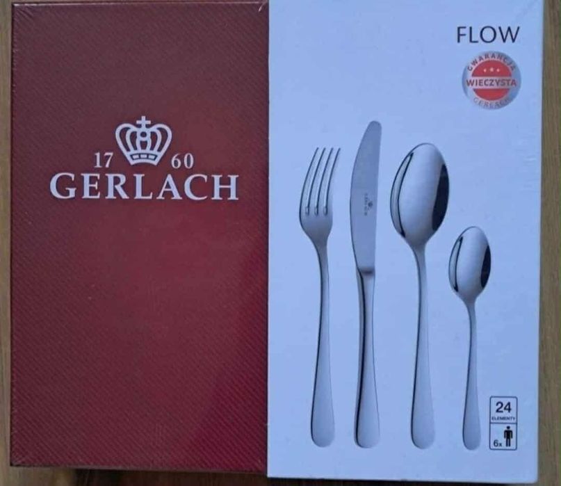 Sztućce agerlach 24 elementy - 2 komplety