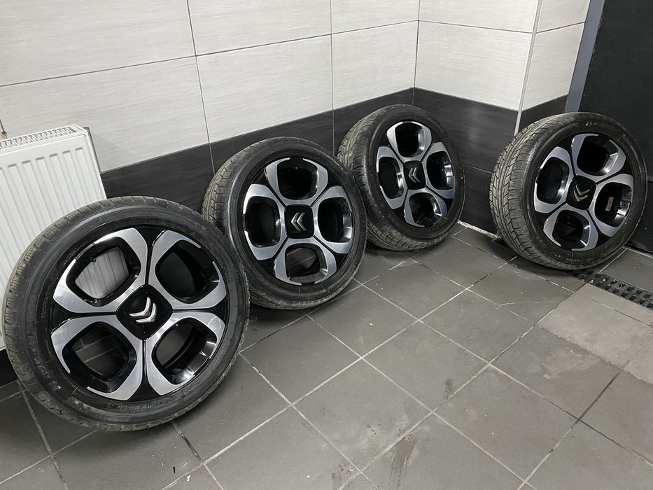 Alufelgi 17’’ z oponami zimowymi Citroen c3 Aircross