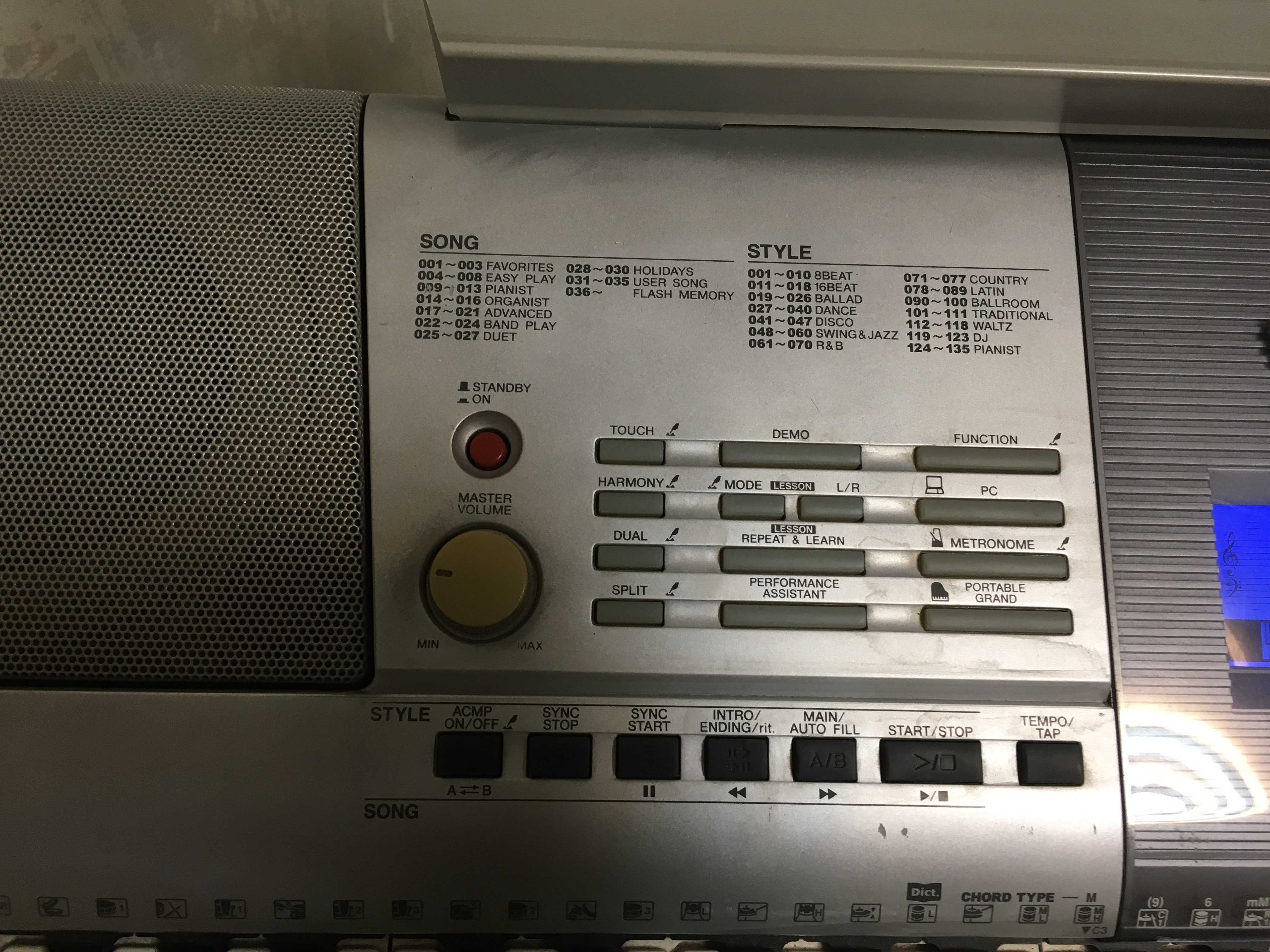 Синтезатор Yamaha PSR 295