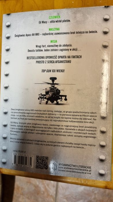 Ed Macy Pliot Apacza Człowiek Maszyna Misja