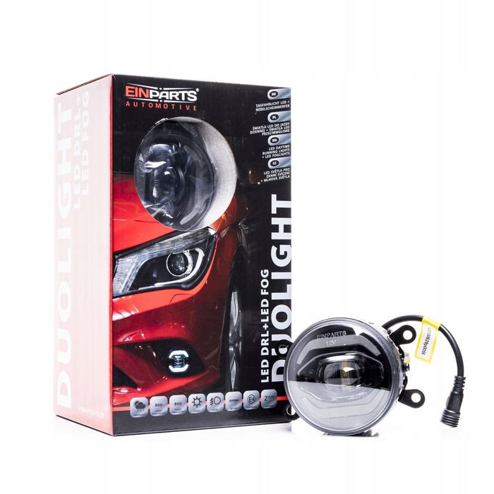 halogen led + drl dzienne opel peugeot renault subaru suzuki toyota ford