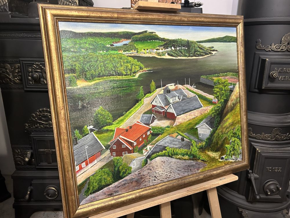 Obraz fjordy Knut