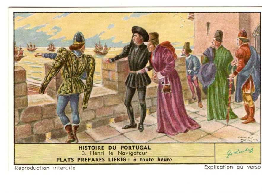 Cromolitografias Liebig_ História de Portugal
