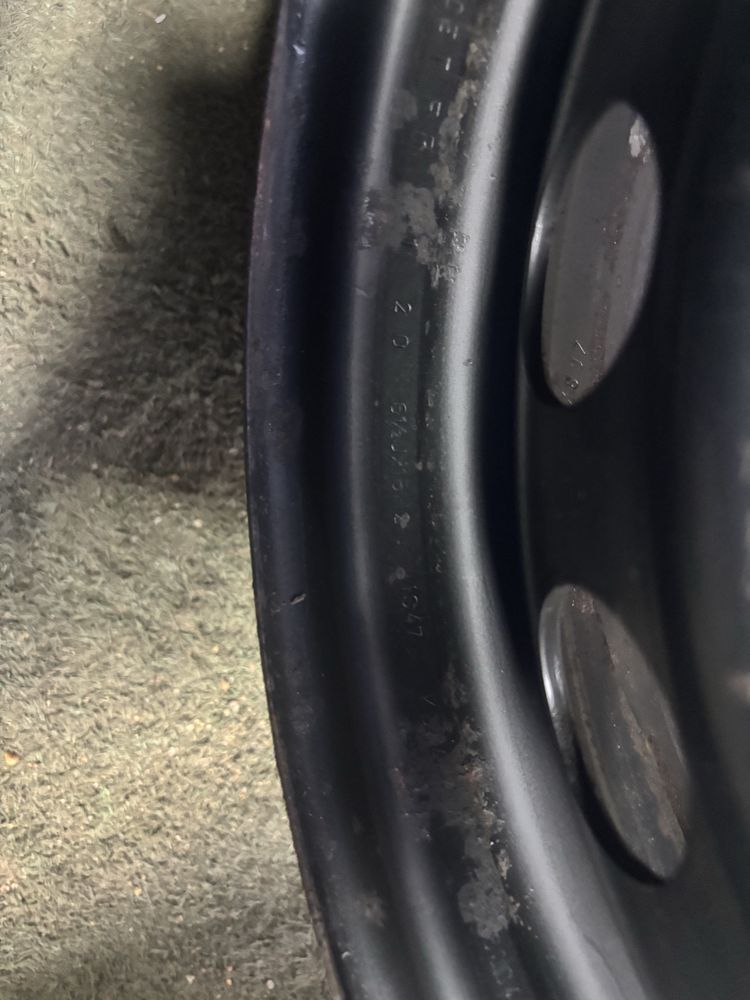 5x108 CITROEN PEUGEOT DS 6,5Jx16 ET47 felgi stalowe