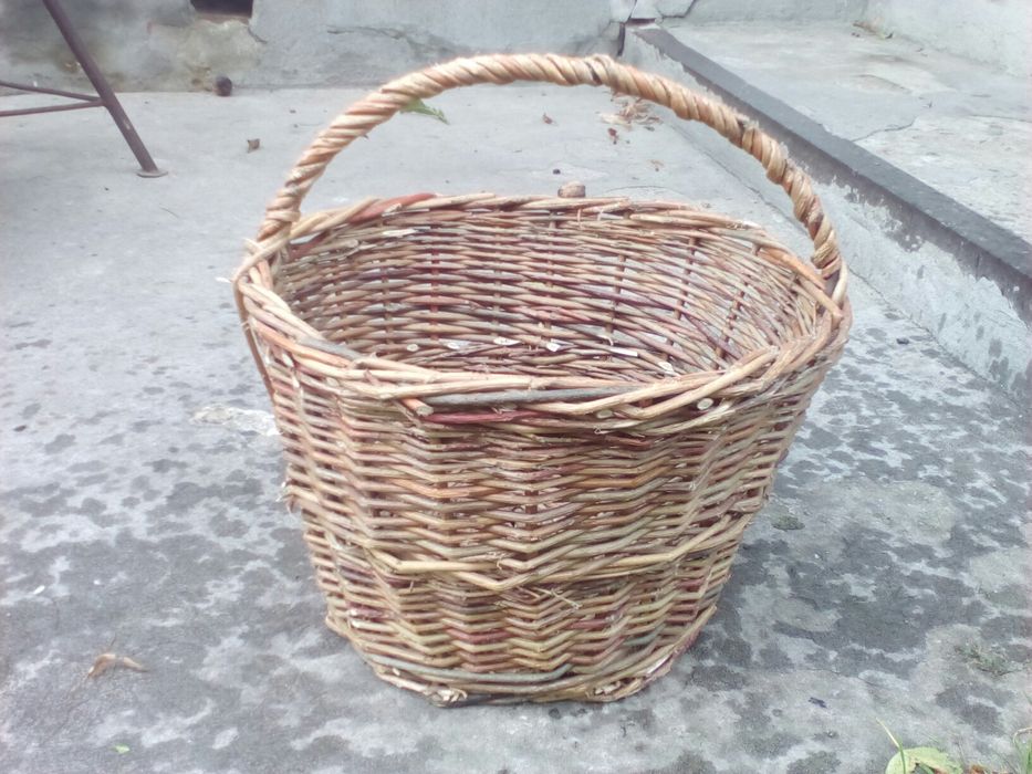 Кошик корзина з верби корзини для квітів декоративні корзини на пасху