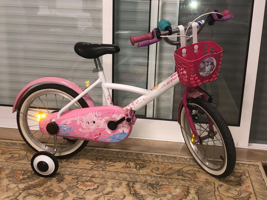 Bicicleta Menina BTwin roda 16'
