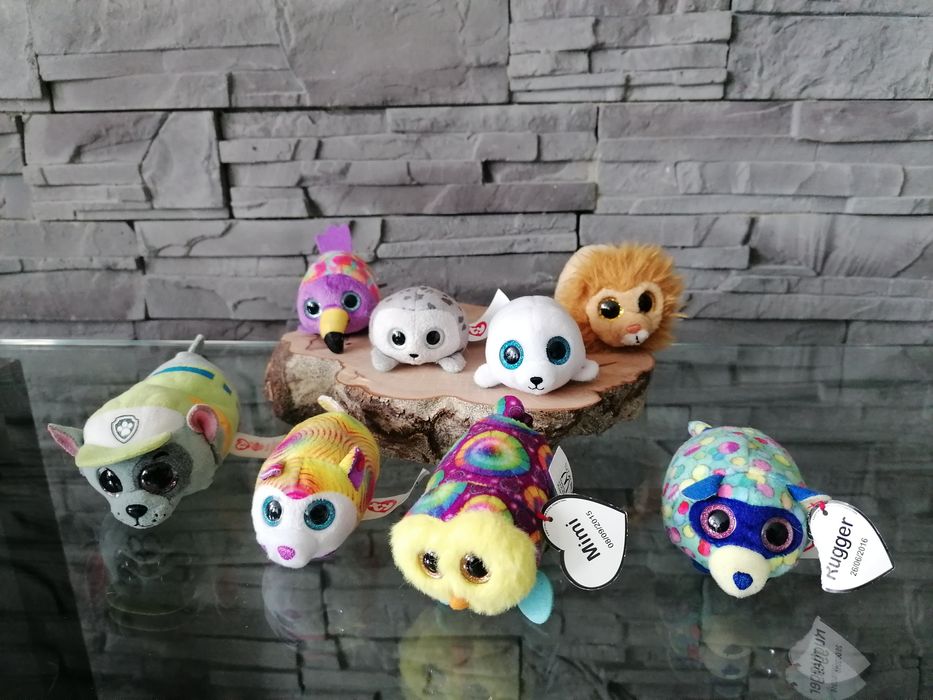 7 szt Maskotki TY INC kolekcja bez Mimi