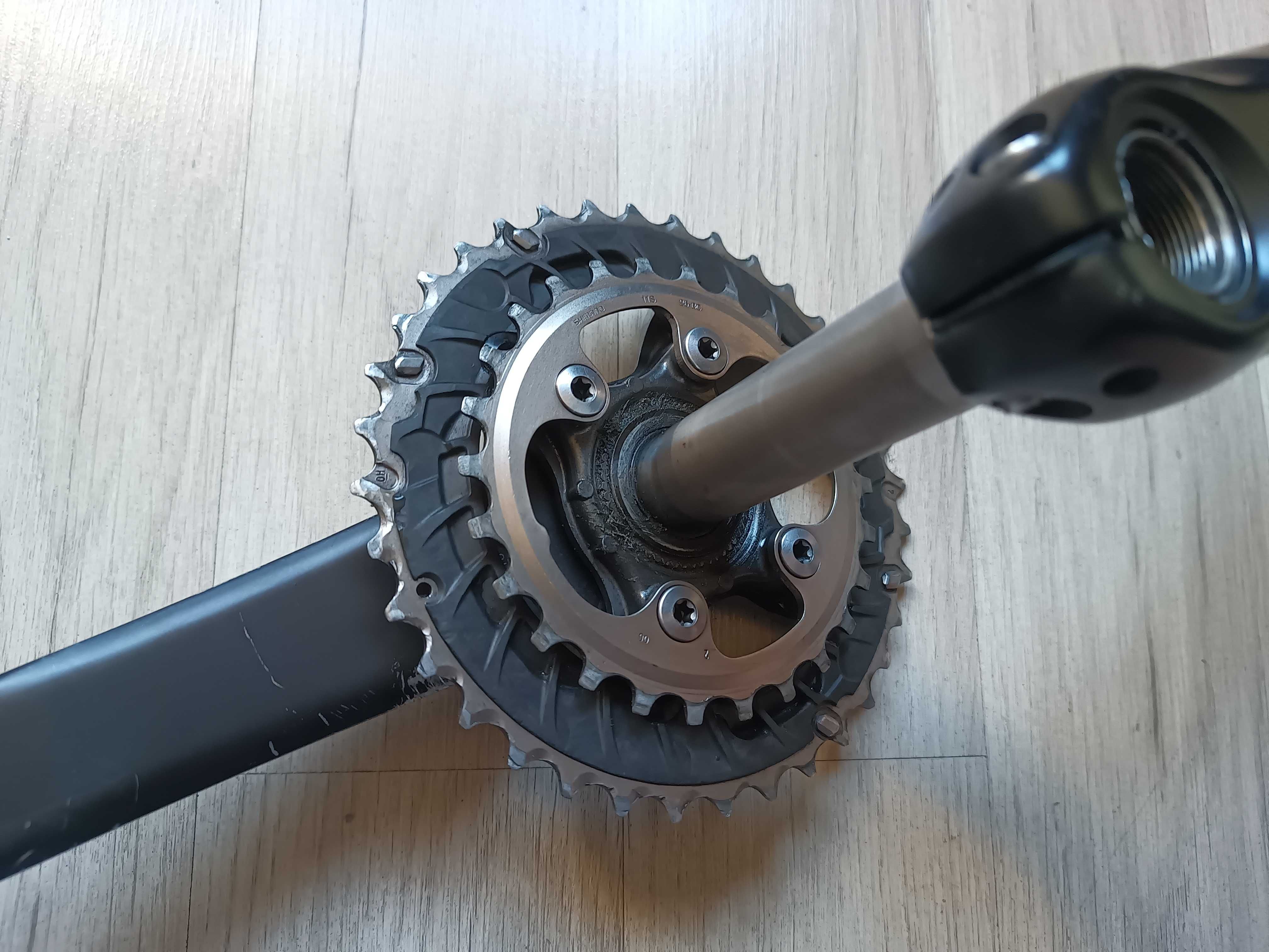 Napęd korba Shimano XT m 8000