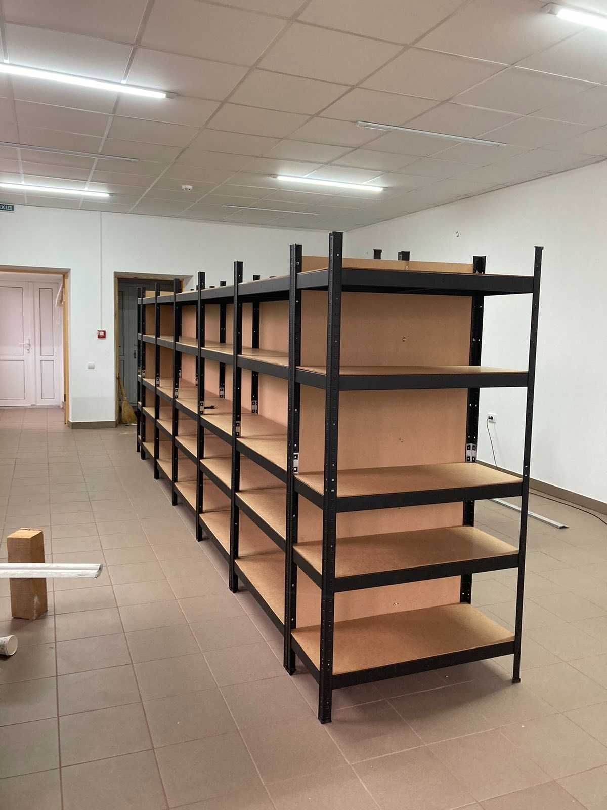 БЕЗКОШТОВНА ДОСТАВКА Стелаж металевий для дому, гаража, магазину