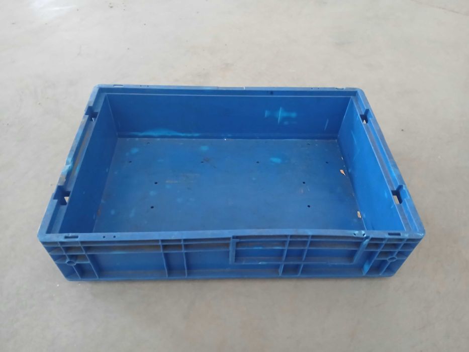 Skrzynka plastikowa KLT 6147 niebieska 600x400x147 SPACEBOX