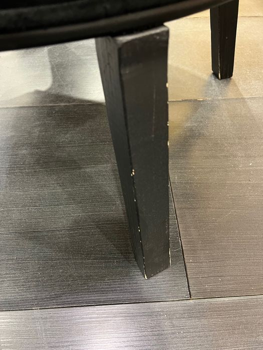 2 крісла бароко чорні