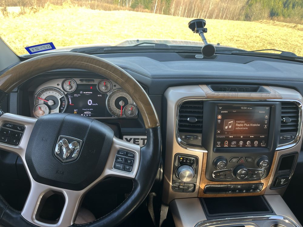 Piękny Dodge Ram 5.7 hemi gaz gwarancja dual led fuul opcja longhorn