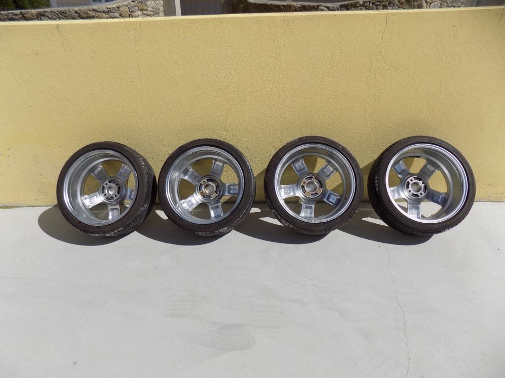 Bridgestone Potenza + Jantes Dezent cromadas