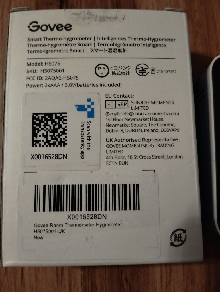 Termometr hydrometr domowy