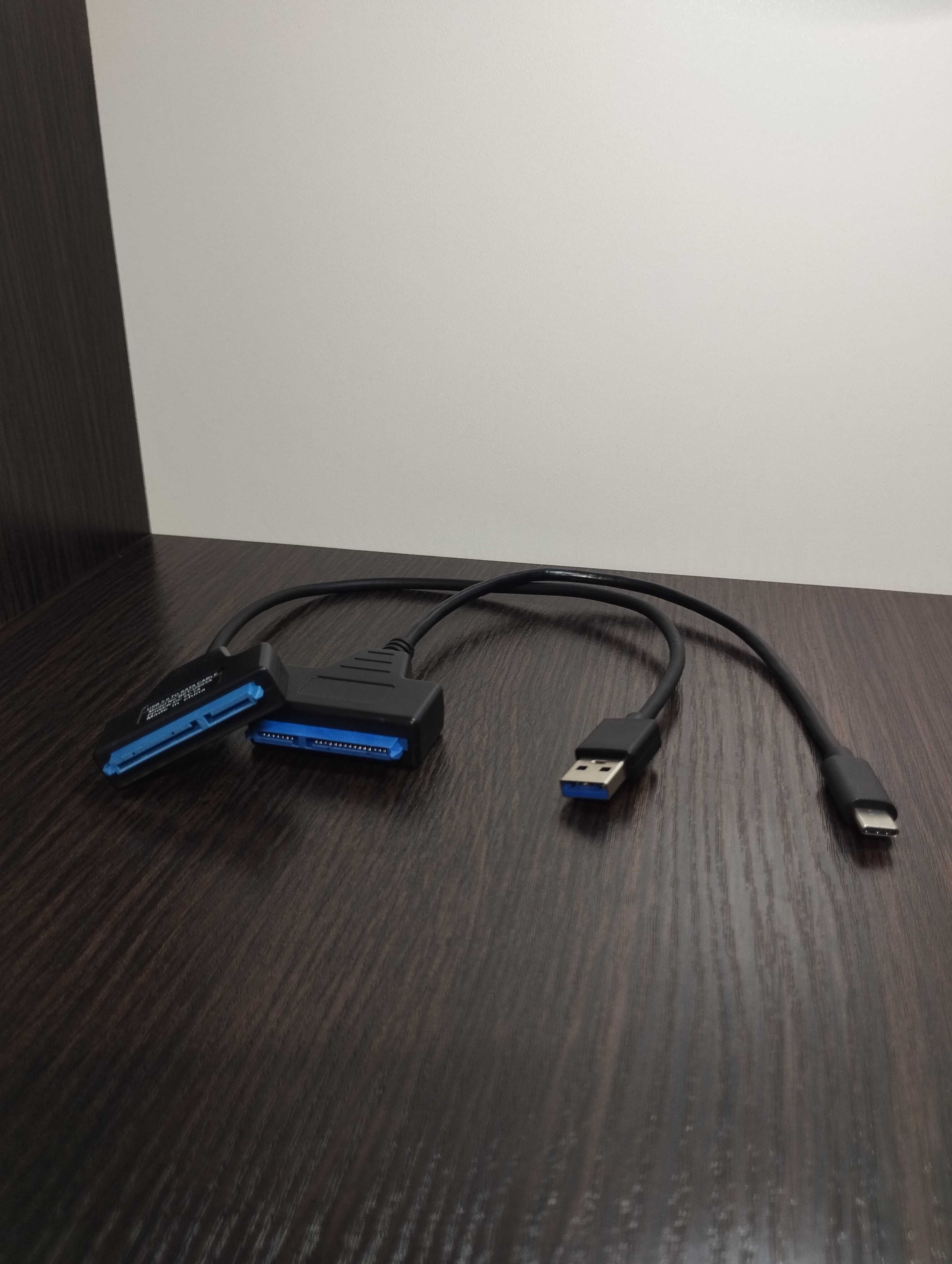 Кармани(9.5mm/12.7mm),перехідники Sata-USB,Sata-Sata, Кабелі живленння