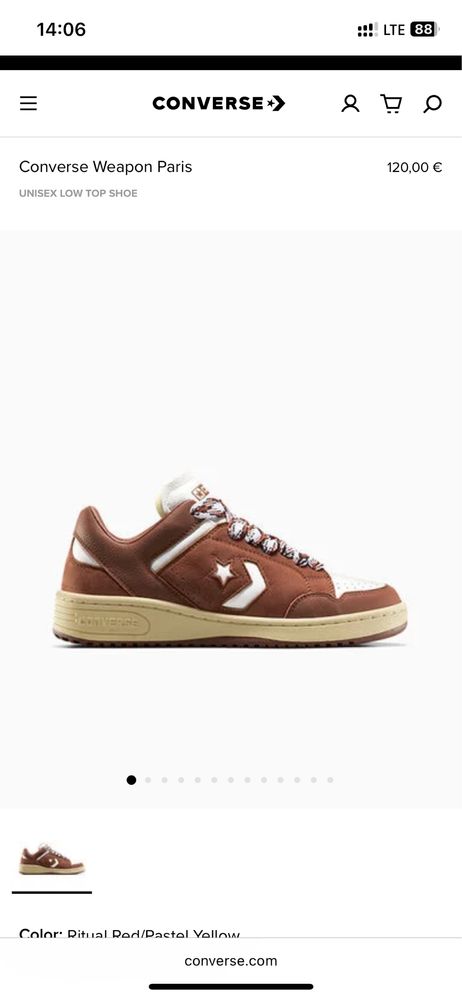 Кроссовки кеды Converse оригинал