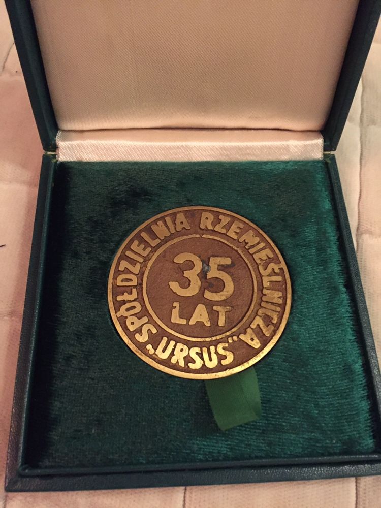Stary Medal okolocznościowy prl 35 lat URSUS