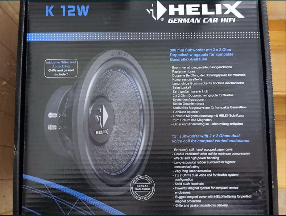 Helix k12 сабвуфер