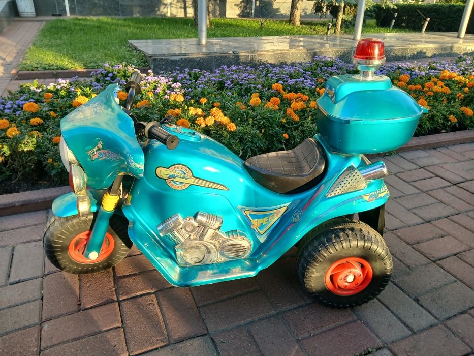Квардацикл дитячий, мотоцикл на акумуляторі