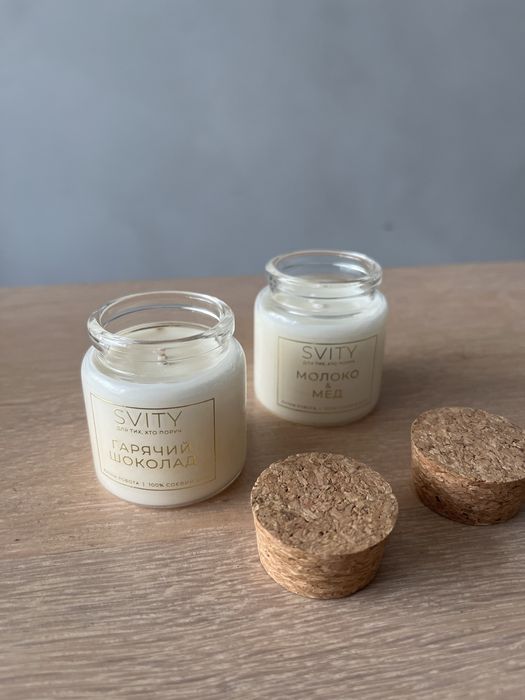 Ароматизована соєва свічка