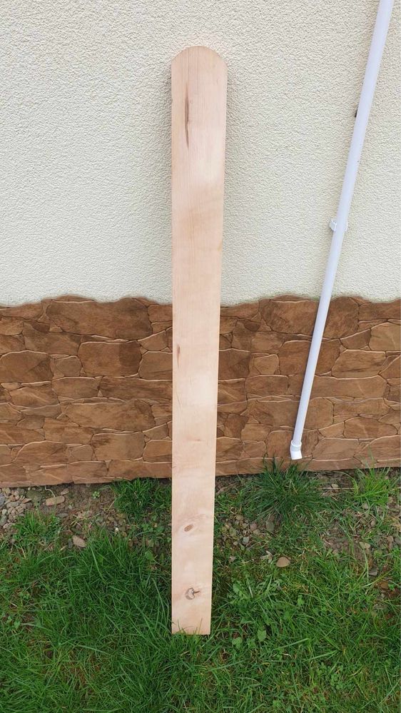Sztachety drewniane - olchowe 120cm