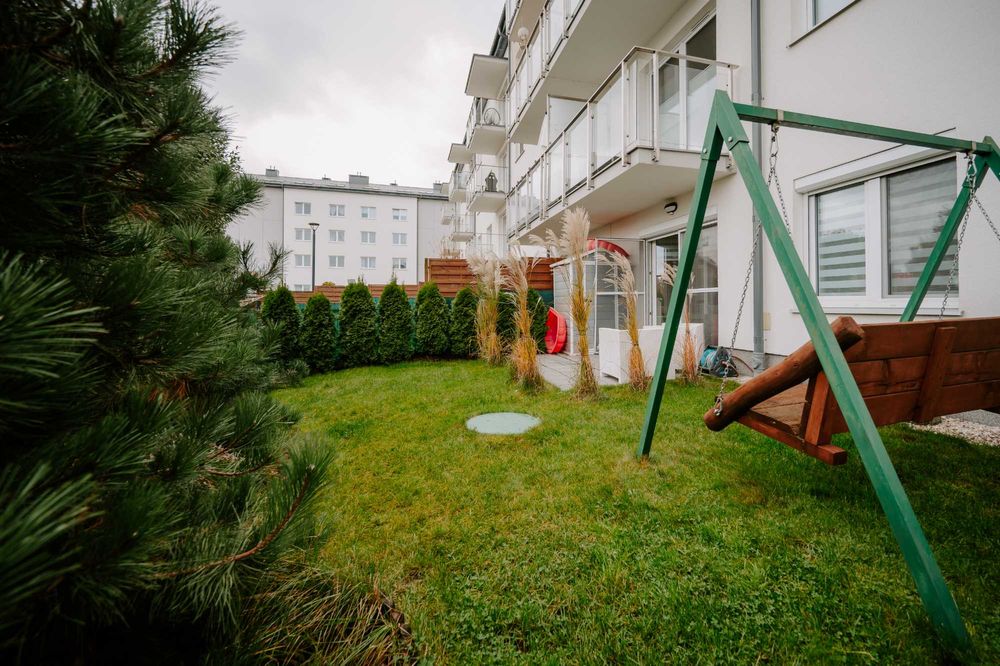 Mieszkanie w stanie idealnym z ogródkiem