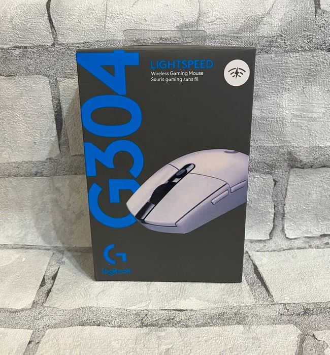 Мишка бездротова Logitech G304 білого кольору