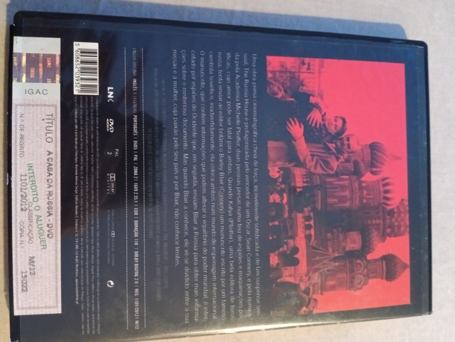 DVD a casa da Rússia