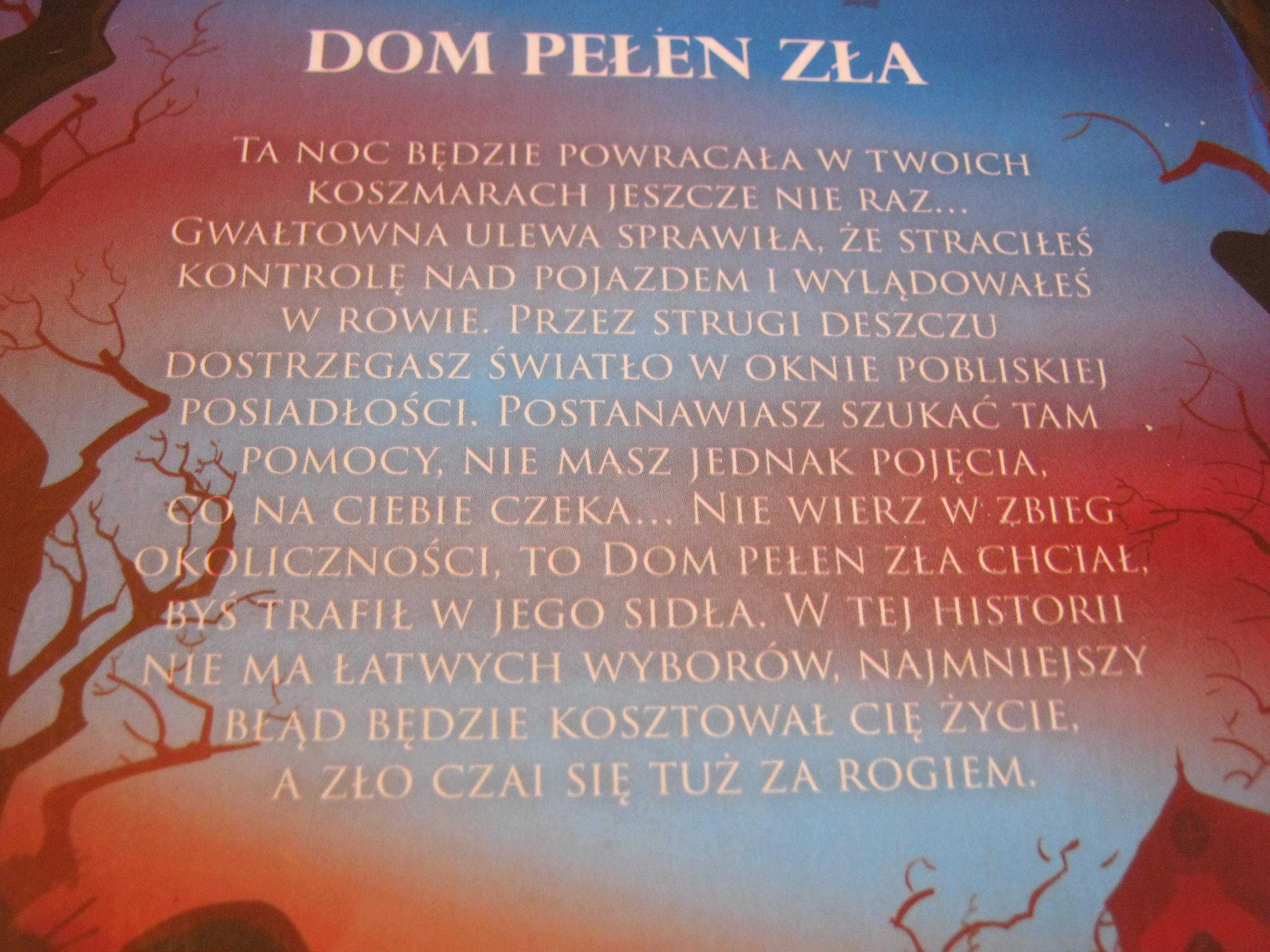 Dom pełen zła  -Steve Jackson ,na prezent