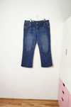 Yours ciemne jeansy ozdobne zamki 22 5XL