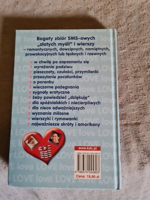 SMS miłosne, krótkie wiadomości tekstowe