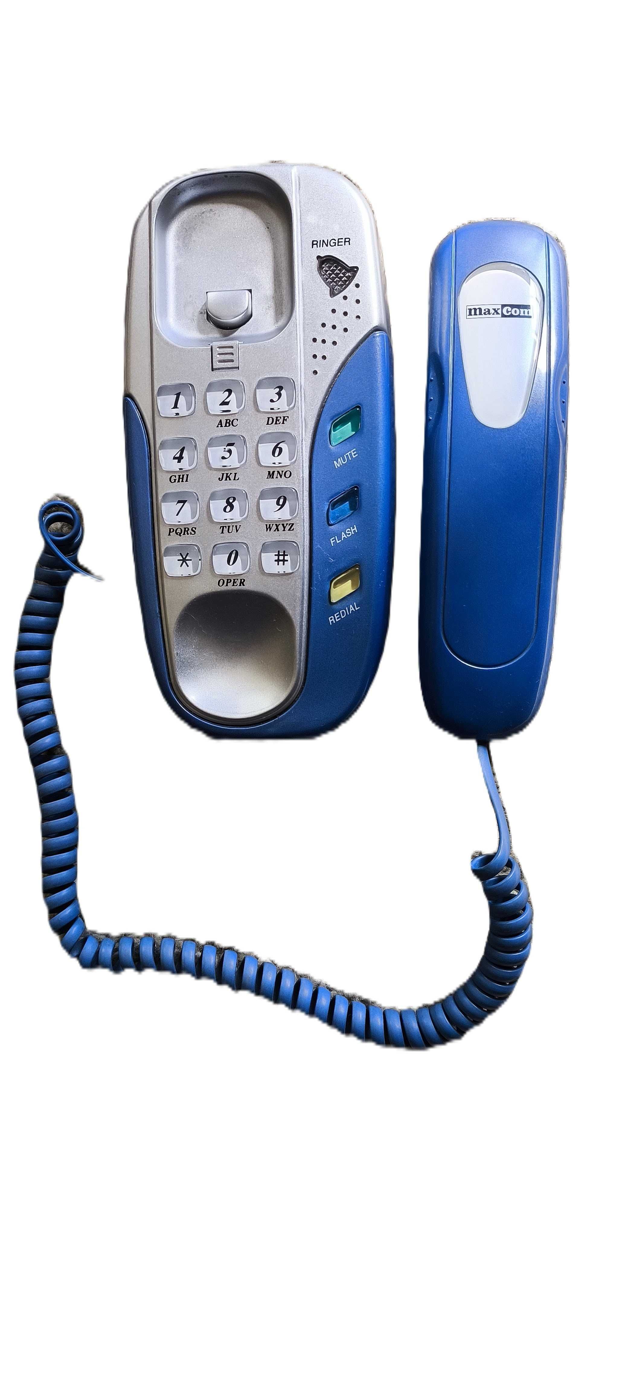 MaxCom KXT604 przewodowy niebiesko-srebrny