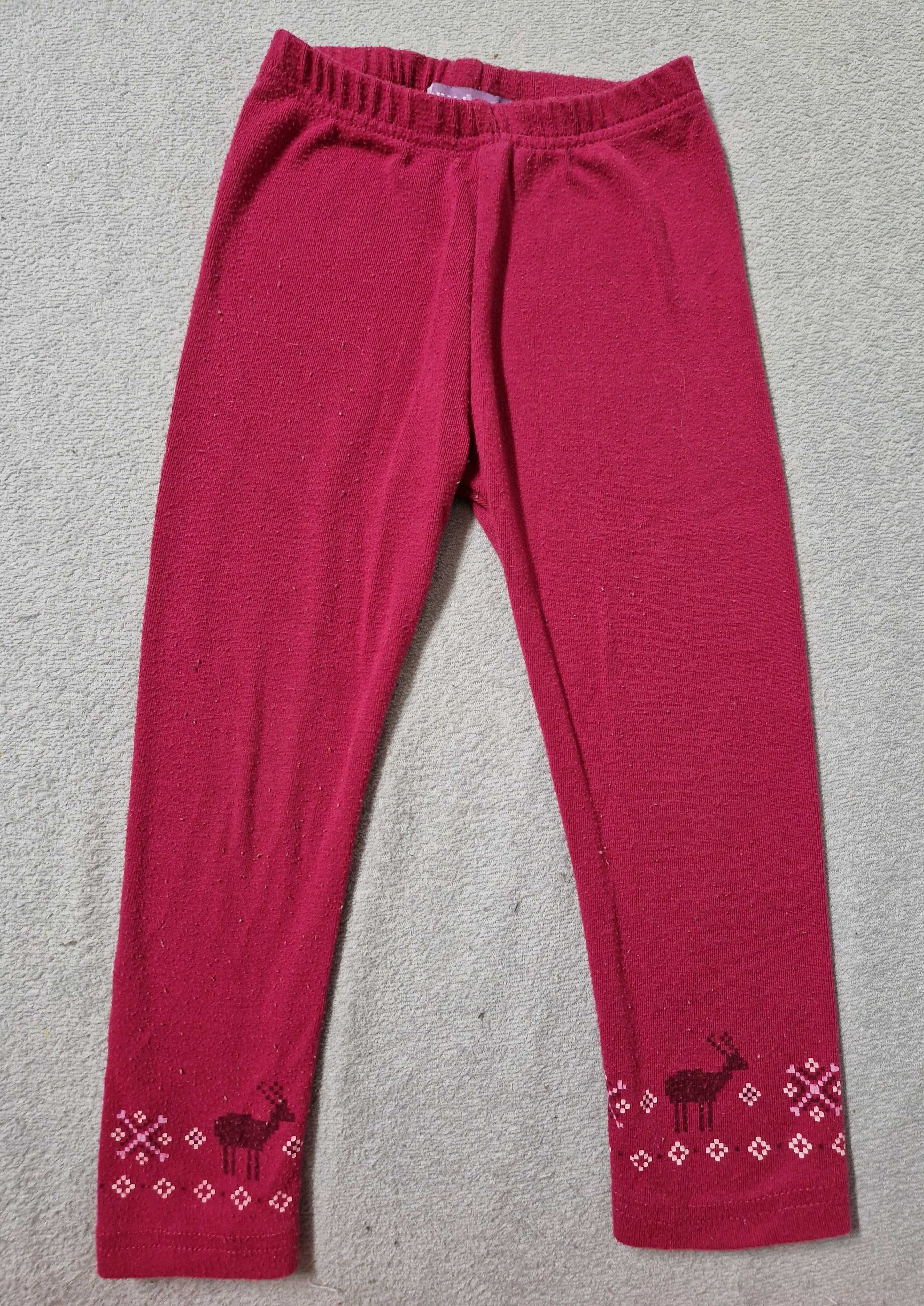 Legginsy, miękkie i wygodne r. 98-104
