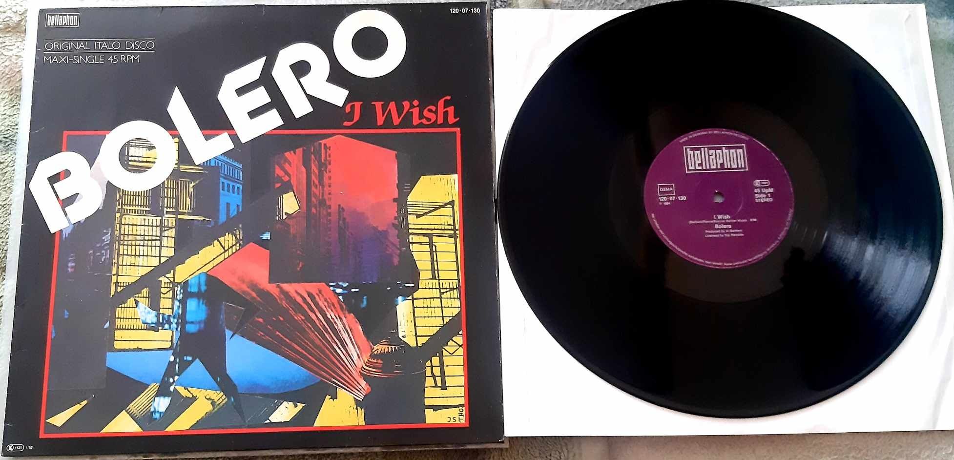 Italo Disco  Bolero - I Wish 12"