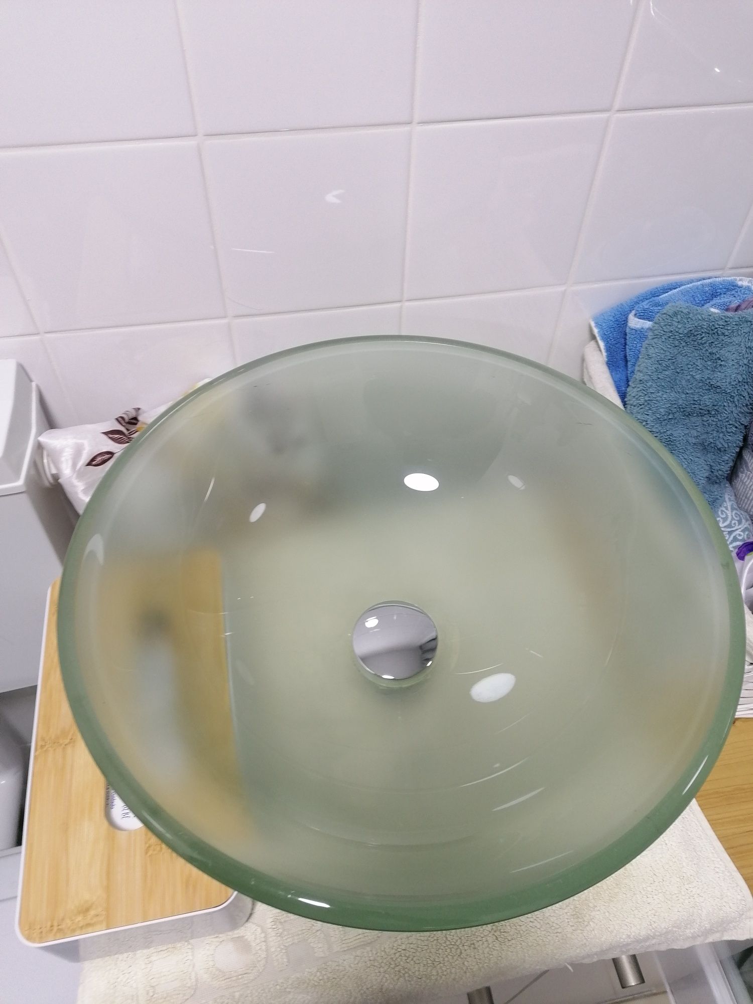 Lavatorio vidro WC