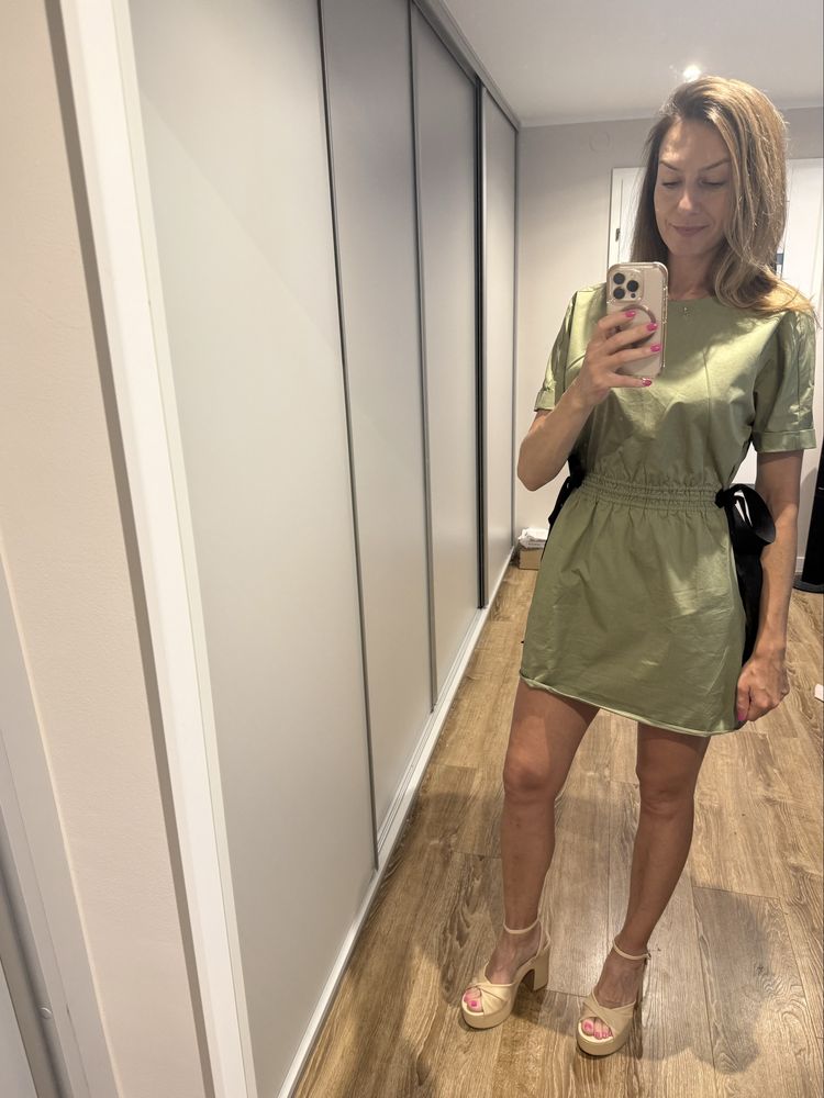 Zara sukienka dwustronna
