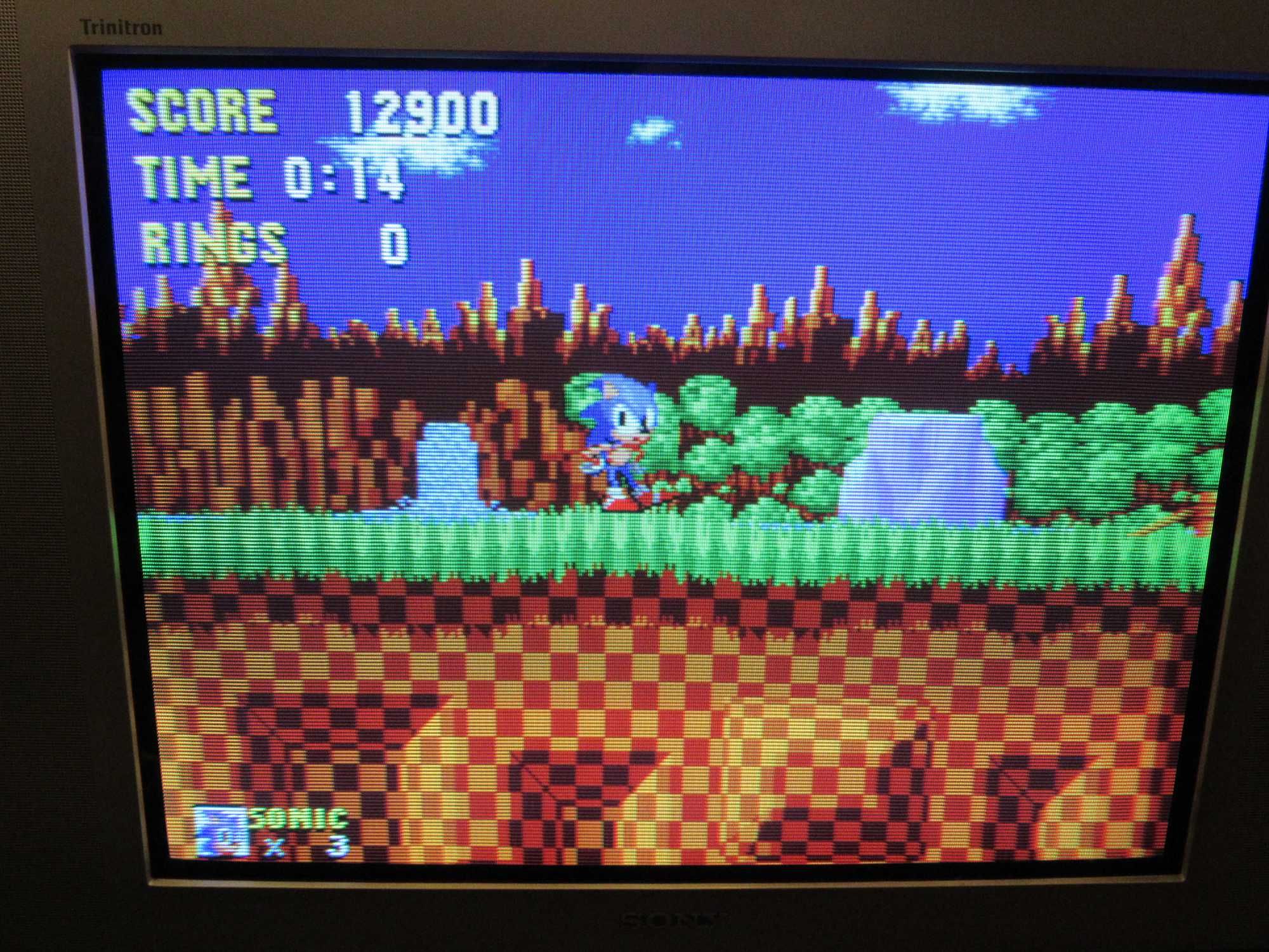 Jogo Sega Mega Drive Sonic completo