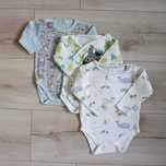 3 pack body 56 62 chłopiec 100% bawełna John Levis