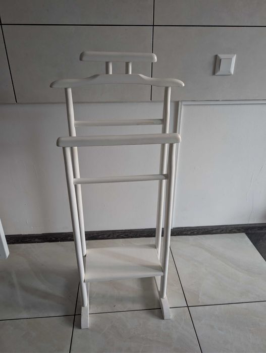 Вішалка підлогова СОЛО подвійна білий