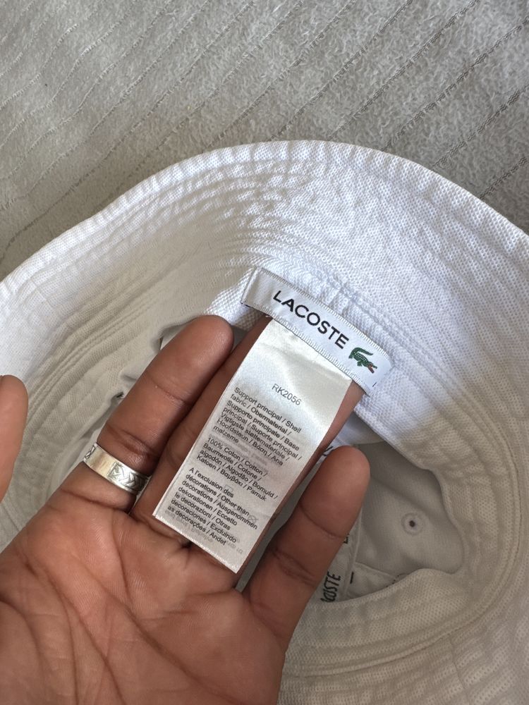 Chapéu bucket Lacoste