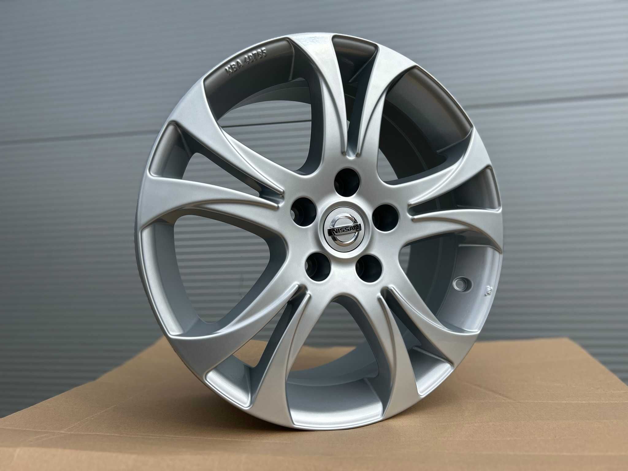 alufelgi NISSAN r17 5x114,3 NOWE Juke Leaf Pulsar Qashqai X-Trial Tida