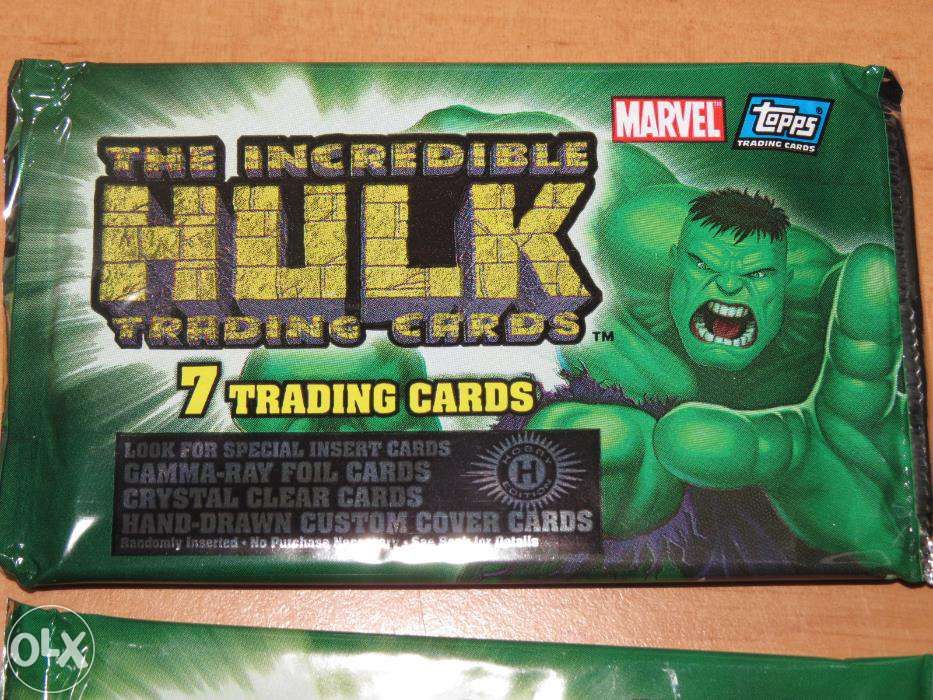 avengers topps hulk karty kolekcjonerskie box zafoliowany NOWA CENA