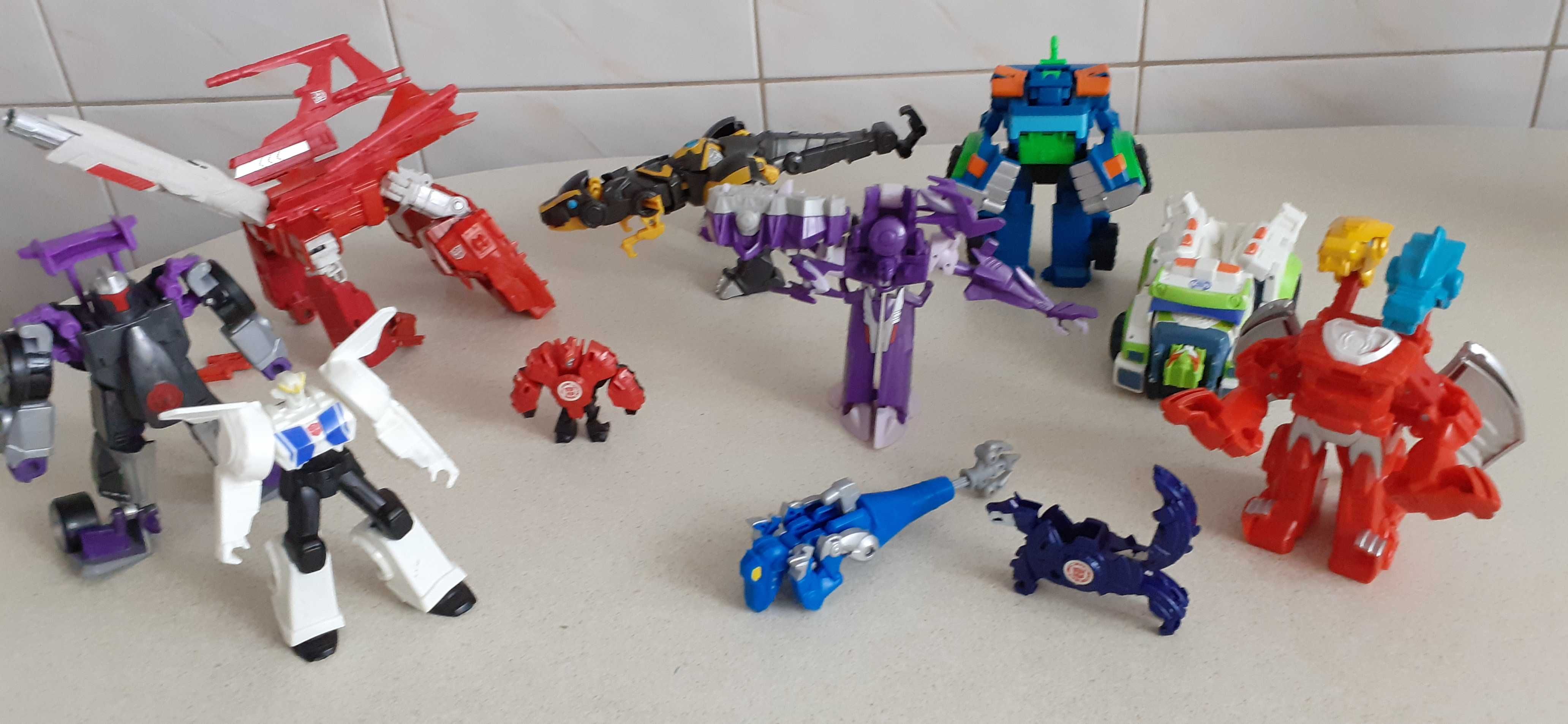 roboty transformers, klocki , roboty,