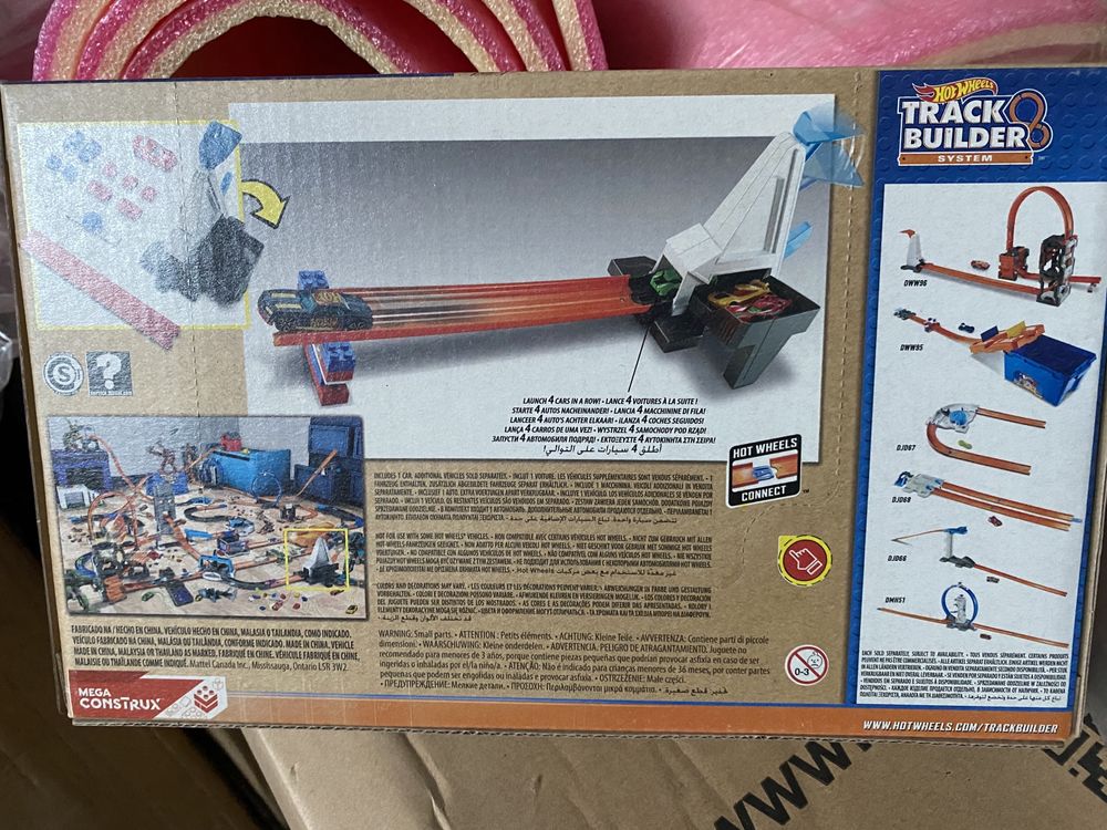 Tory Hot Wheels Track Builder- Rapid Launcher