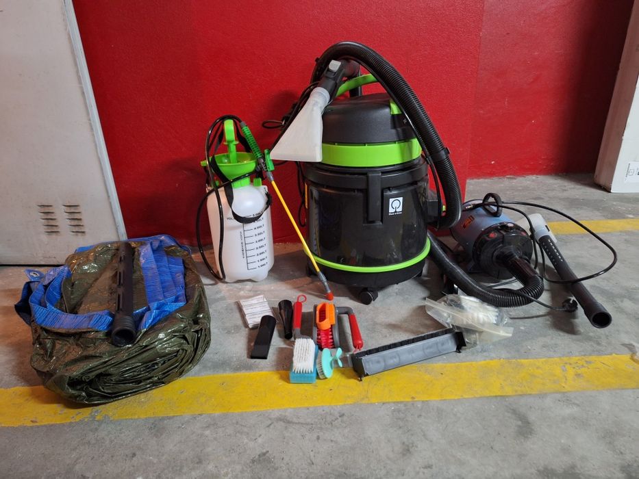 Extratora para limpeza de estofos